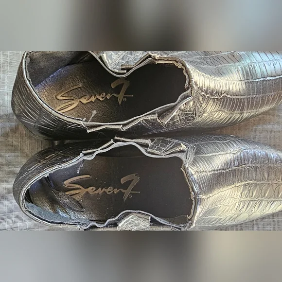 Seven7 Casanova Western Ankle Black Snake Bootie Womens Size 8 Cowboy-Cowgirl - Picture 2 of 6